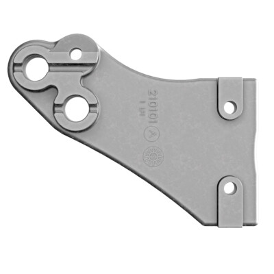 Hand Truck Wheel Bracket - Left Side