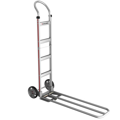 Two-Wheel Snack Hand Truck - Nose Down