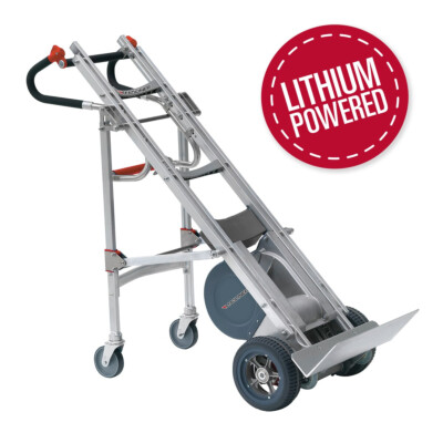 NEO Powered Stair Climbing Hand Truck, HD - Dolly Incline