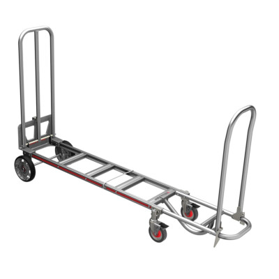 Four-Wheel Snack Hand Truck - Down