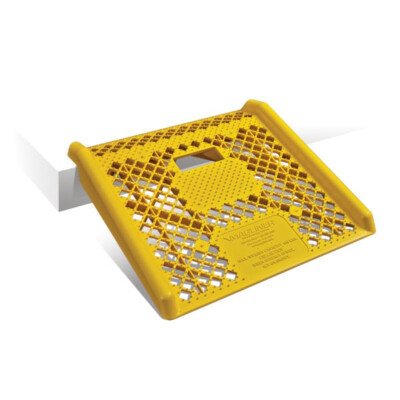 Hand Truck Curb Ramp - Yellow